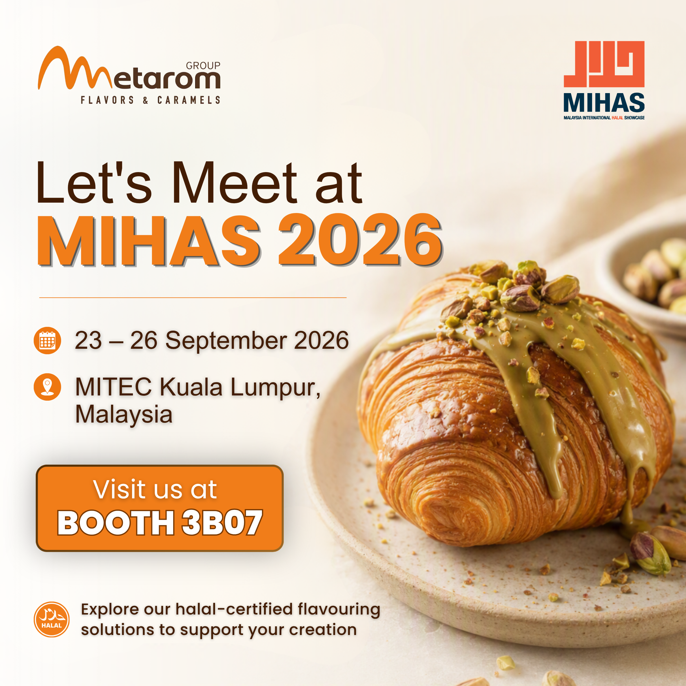 Metarom Asia natural flavours portfolio featuring beverage, dairy, bakery, confectionery, savoury, and nutritional applications inspired by evolving consumer trends.